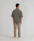 Men's Waffle Striped Shirt